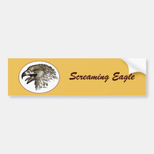 Autocollant De Voiture Eagle hurle