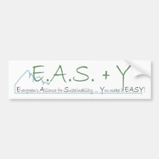 Autocollant De Voiture EAS+Adhésif pour pare-chocs de Y