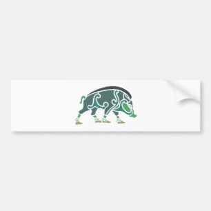 Autocollant De Voiture Eber celtic boar celtique