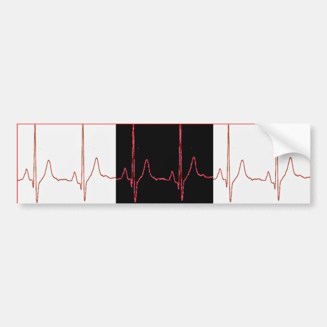 AUTOCOLLANT DE VOITURE ECG (Devant)