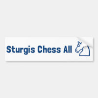 Échecs de Sturgis tout l'adhésif pour pare-chocs