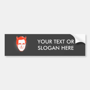 AUTOCOLLANT DE VOITURE ÉCLAT DU DIABLE ROMNEY