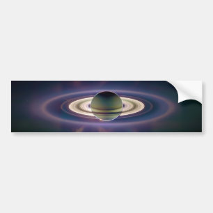 Autocollant De Voiture Éclipse solaire de Saturn de vaisseau spatial de