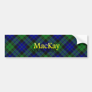 Autocollant De Voiture Écossais de MacKay de clan