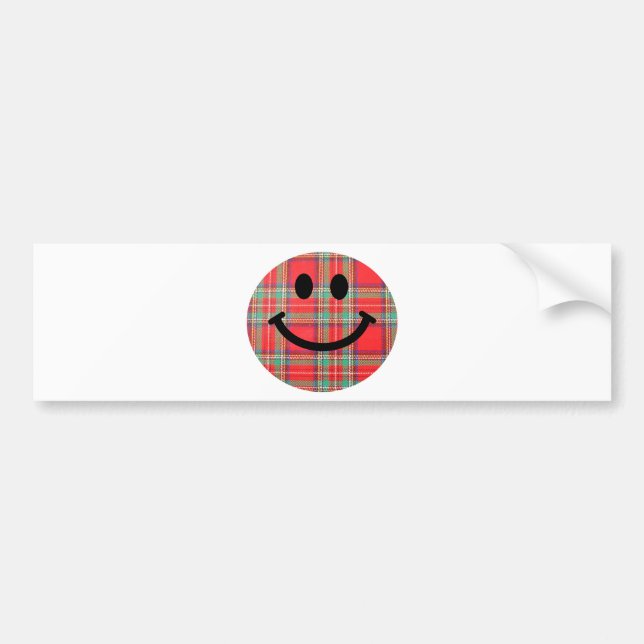 Autocollant De Voiture Écossais de tartan (Devant)