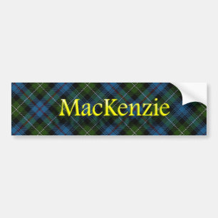 Autocollant De Voiture Écossais du Mackenzie de clan
