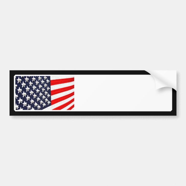 Autocollant De Voiture Écran lumineux du drapeau américain (Devant)