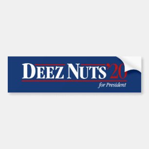 Autocollant De Voiture Écrous de Deez pour le Président adhésif pour