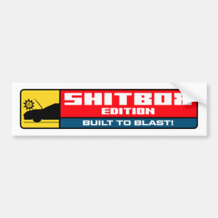 Autocollant De Voiture Édition Shitbox - Conçu pour exploser