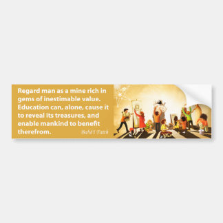 Autocollant De Voiture Éducation