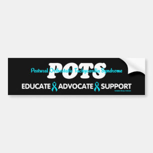 AUTOCOLLANT DE VOITURE ÉDUQUEZ LE SOUTIEN DES DÉFENSEURS...POTS
