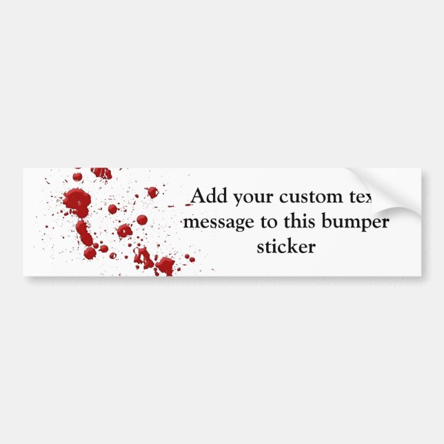 Autocollant De Voiture Eew, c'est ce sang sur ton (Devant)