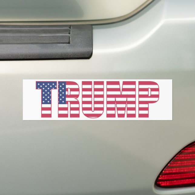 Autocollant De Voiture Élection Trump 2024 (En voiture)