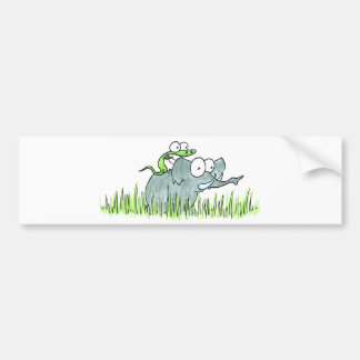 Autocollant De Voiture Éléphant et adhésif pour pare-chocs de Lizzard