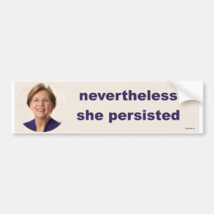 Autocollant De Voiture Elizabeth Warren