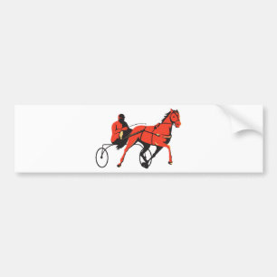Autocollant De Voiture emballage de chariot de cheval de harnais rétro