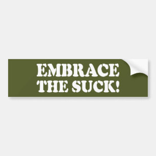 AUTOCOLLANT DE VOITURE EMBRASSEZ LE SUCK !