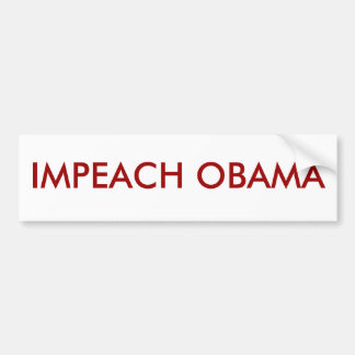 Autocollant De Voiture Empêcher Obama