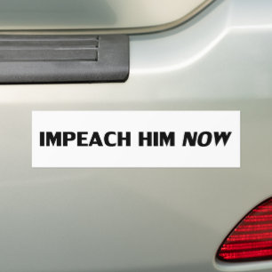 Autocollant De Voiture Empêchez-Le Maintenant, #impeachhim, pare-chocs no