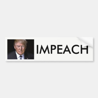 Autocollant De Voiture Empêchez l'impasse Empêchez Trump anti-Donald Trum