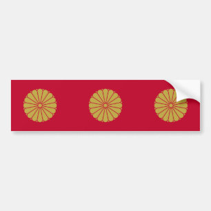 Autocollant De Voiture Empereur japonais, drapeau du Japon