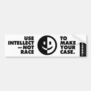 Autocollant De Voiture Employez l'adhésif pour pare-chocs d'intellect