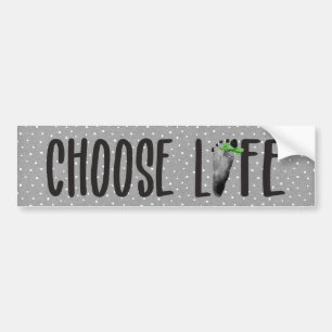Autocollant De Voiture Empreinte Chose Life Baby avec Bow