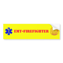 EMT-FIREFIGHTER - adhésif pour pare-chocs