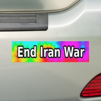 Autocollant De Voiture End Iran War