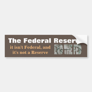 Autocollant De Voiture End The Fed