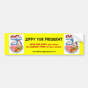 Autocollant De Voiture Énergique pour le président !