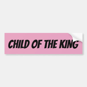 AUTOCOLLANT DE VOITURE ENFANT DU ROI CHRÉTIEN BÂTISSEURS BOUMPER