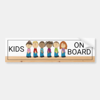 Autocollant De Voiture Enfants à bord