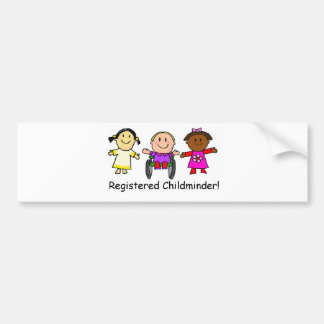 Autocollant De Voiture Enfants mineurs inscrits