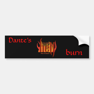 Autocollant De Voiture Enfer Bumpersticker de club