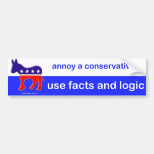 Autocollant De Voiture ennuyez un conservateur,