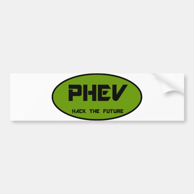 Autocollant De Voiture Entaille de PHEV l'avenir (Devant)