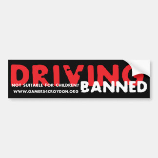 Autocollant De Voiture Entraînement interdit ?