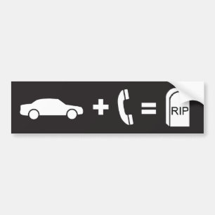 Autocollant De Voiture Entraînement tandis que sur des mises à mort d'u