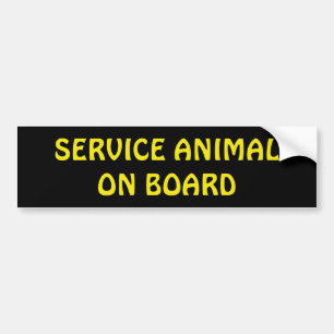 Autocollant De Voiture Entretenez l'animal à bord