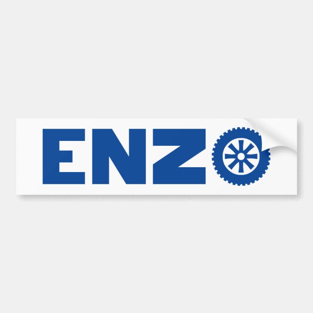 Autocollant De Voiture Enzo Petrolhead (Devant)