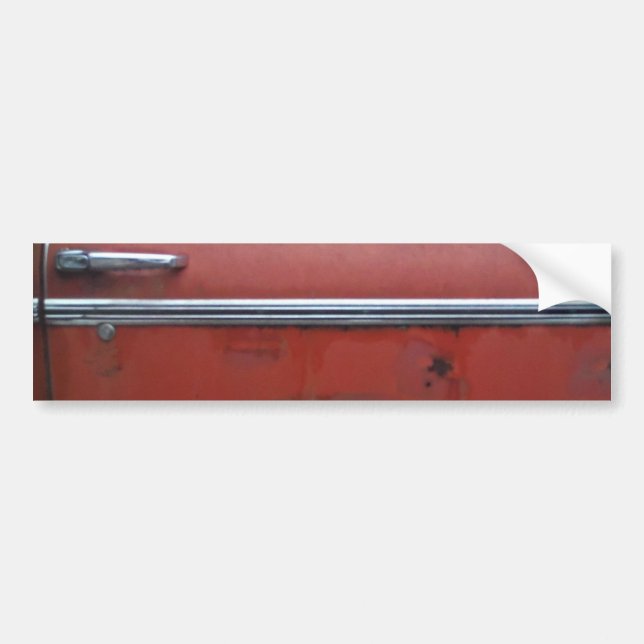 Autocollant De Voiture Équilibre argenté rouge de Chevy (Devant)