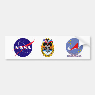 Autocollant De Voiture Équipages d'expédition à l'ISS :  Expédition 5