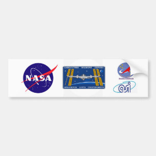 Autocollant De Voiture Équipages d'ISS :  Expédition 42