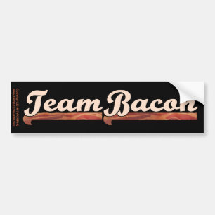 Autocollant De Voiture Équipe Bacon