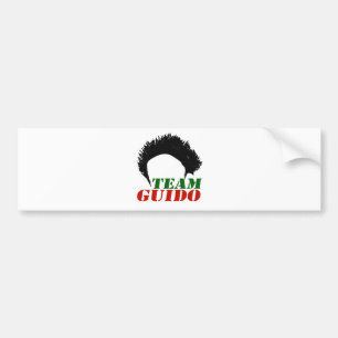 AUTOCOLLANT DE VOITURE ÉQUIPE GUIDO