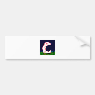 Autocollant De Voiture Eric le Sticker pour pare-chocs Earthworm