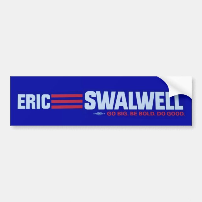 Autocollant De Voiture Eric Swalwell, Président (Devant)