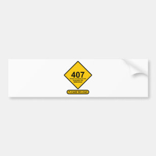 Autocollant De Voiture Erreur 407 : Authentification par proxy de démocra