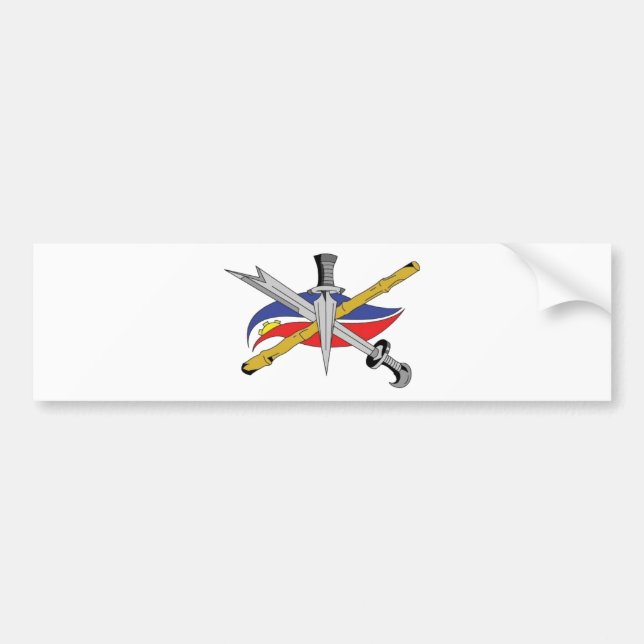 Autocollant De Voiture escrima-logo-transparent (Devant)